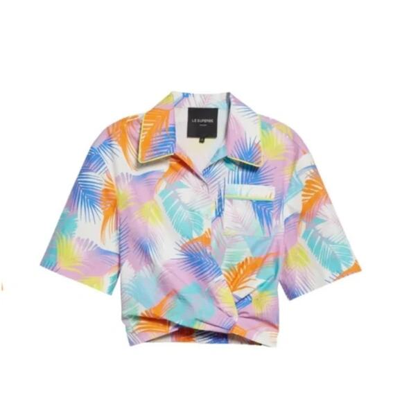 Le Superbe Extra Camp Shirt in Desert Palms - Picture 5 of 13